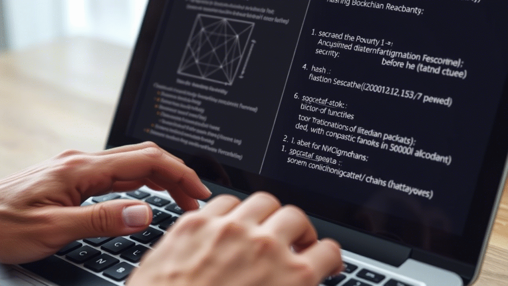 Blockchain Security and Hashing Algorithms