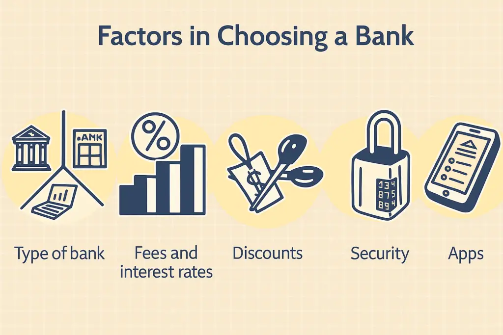 how to choose a bank