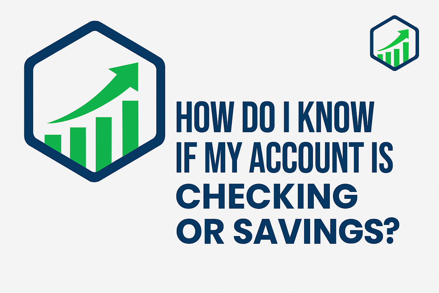 how do i know if my account is checking or savings