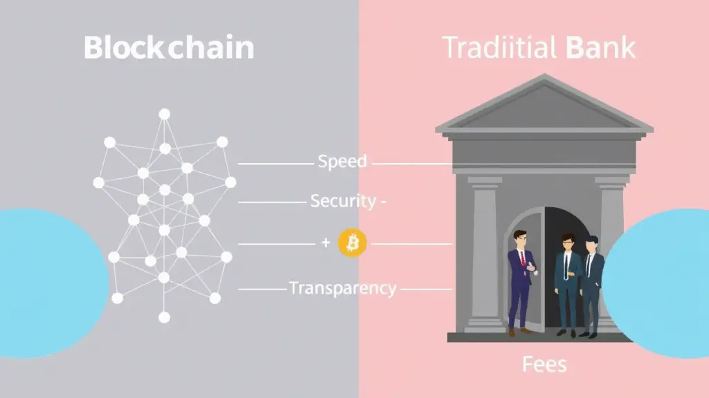Blockchain vs. Banks Blockchain 