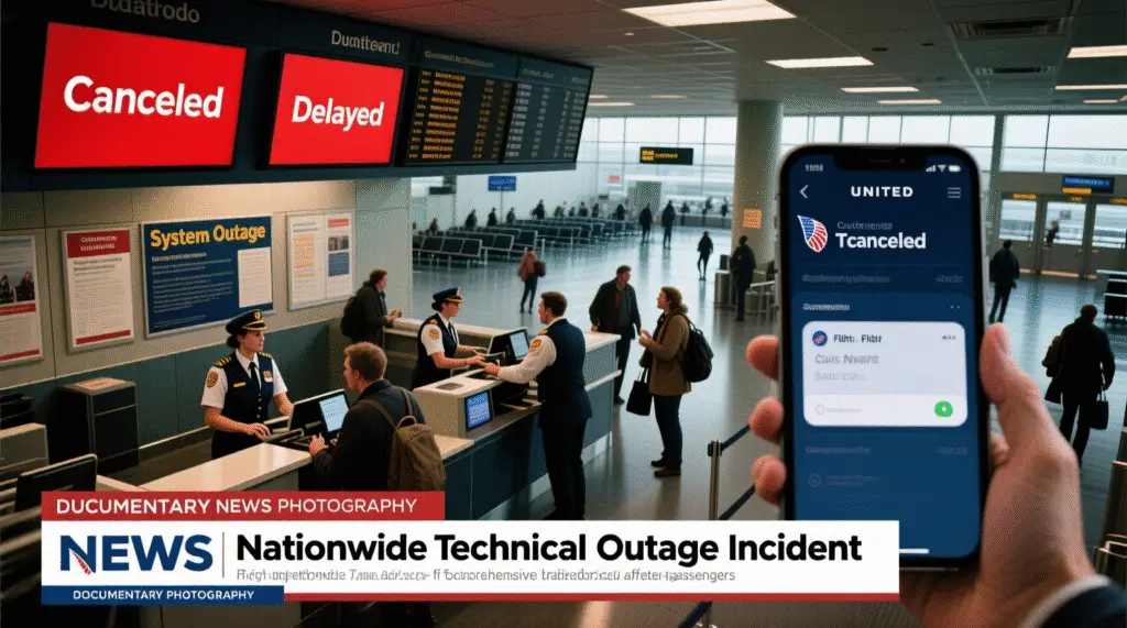 United Airlines Flights Canceled or Delayed After Nationwide Tech Outage: What Travelers Should Know