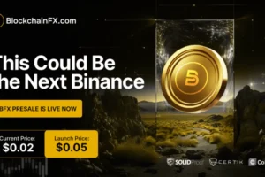 BlockchainFX Presale Nears Sell-Out at $0.02: Analysts Predict $1 Soon and $5 Mid-Term as Polkadot and Stellar Maintain Strength